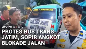 Demo, Sopir Angkot Blokade Jalan