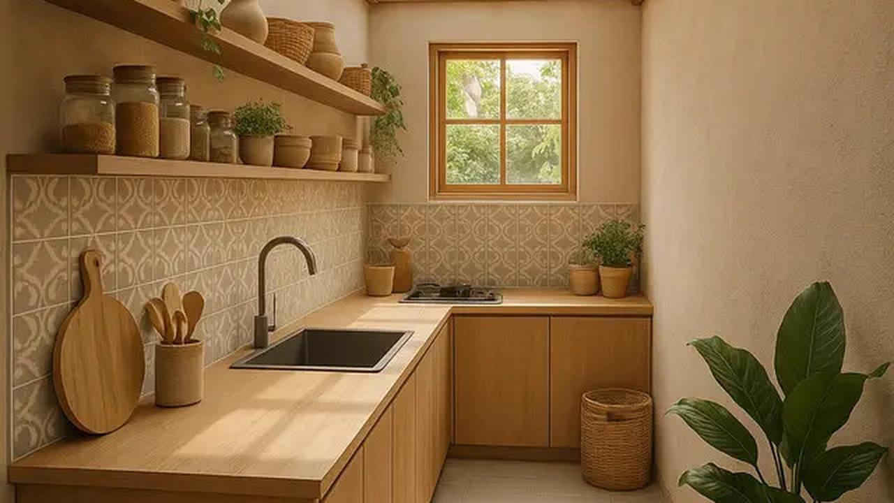 8 Desain Dapur Kecil Memanjang ke Samping, Solusi Ruang Terbatas yang Tetap Estetik di 2025