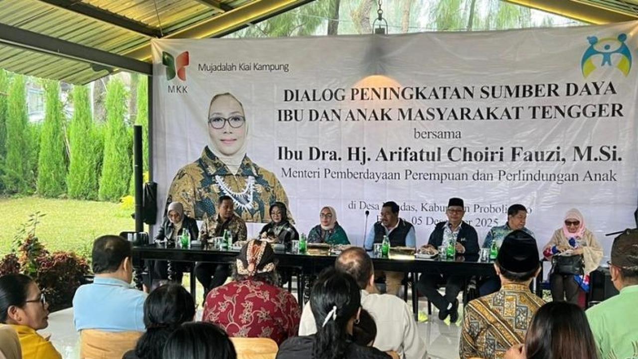 Menteri PPPA Dengarkan Aspirasi Perempuan Suku Tengger di Probolinggo, Dorong Pemberdayaan Ekonomi