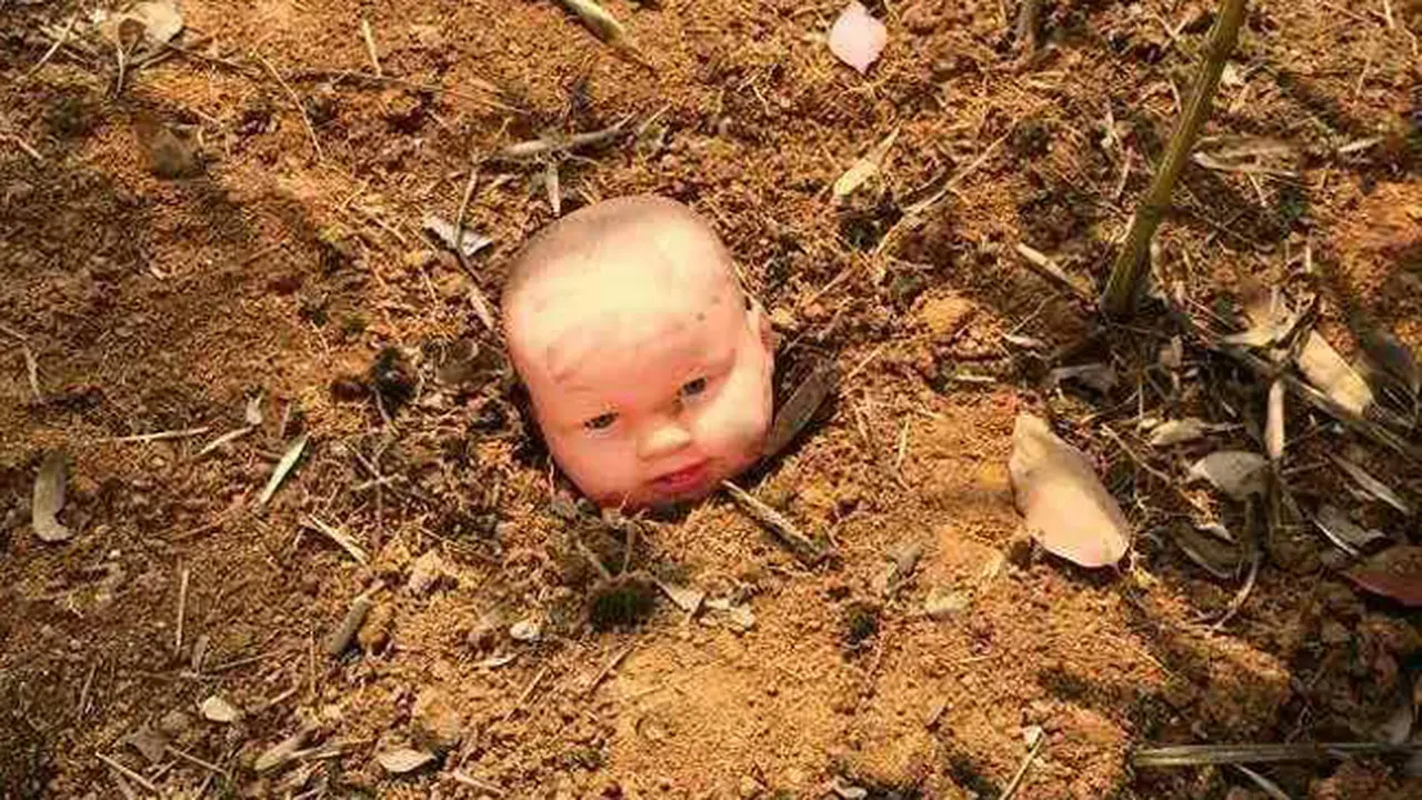 Seni Instalasi, Bayi-bayi yang Tertimbun dalam Tanah 