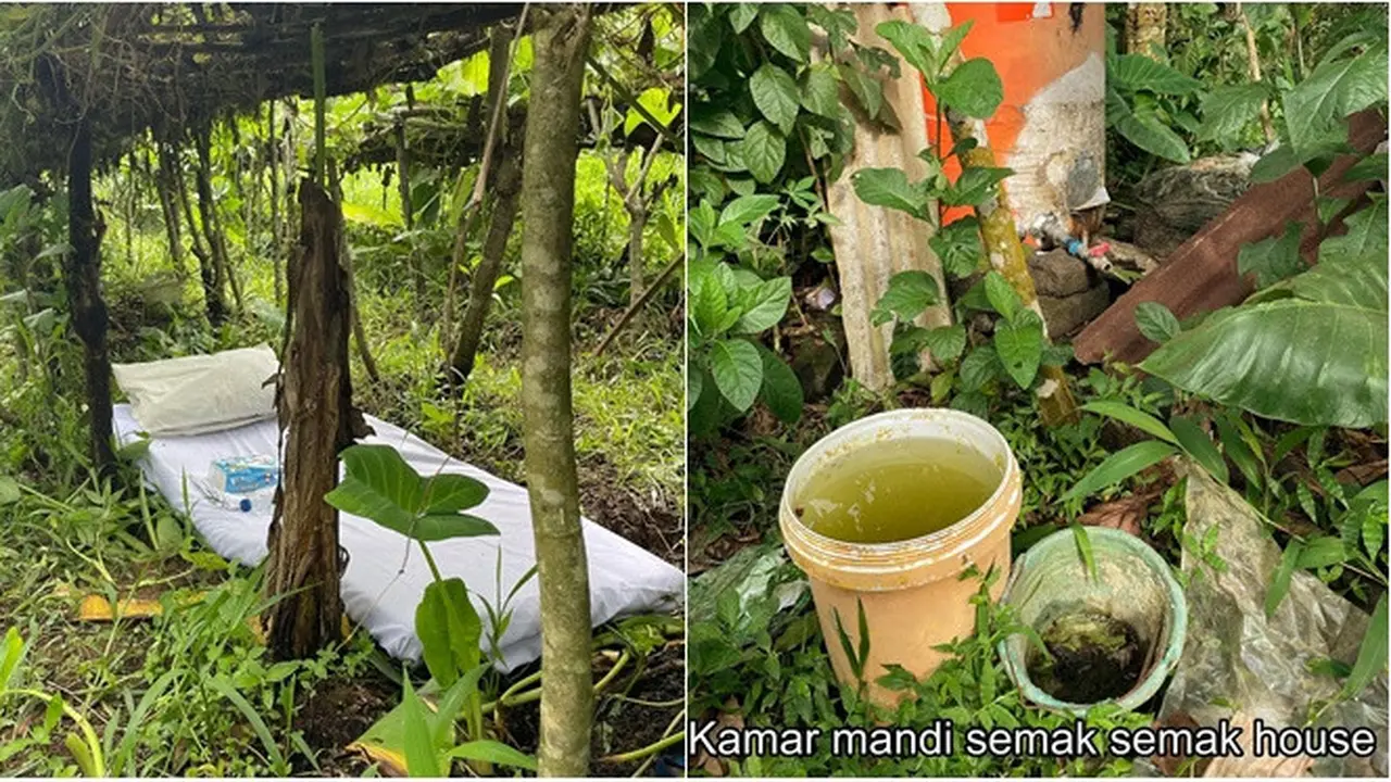 6 Potret Fasilitas Penginapan di Luar Nalar Ala Khoirul Anam, Berkonsep Semak-semak