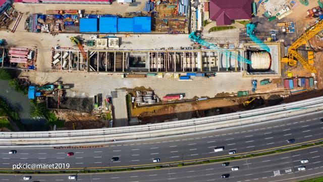 Konstruksi Proyek Kereta Cepat Jakarta Bandung (KCJB). Dok KCIC