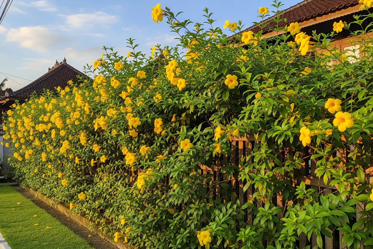 Alamanda Rambat untuk Pagar
