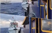 FOTO: Laut China Selatan Memanas, Kapal Penjaga Pantai China Tabrak Kapal Filipina hingga Tembakan Meriam