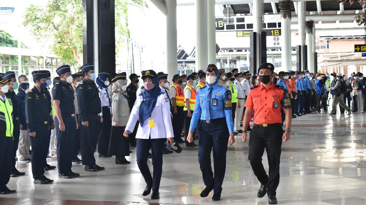 Angkutan Mudik Lebaran di Bandara Kelolaan AP II. Foto: AP II