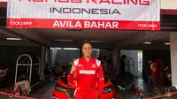 Pembalap Honda Racing Indonesia, Avila Bahar bersiap untuk merebut podium juara lagi saat ikut ISSOM seri 3 di sirkuit Sentul akhir pekan ini (dok: Avila Bahar)