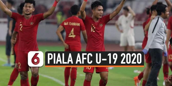 VIDEO: Termasuk Timnas Indonesia, Ini Daftar Peserta Piala AFC U-19 2020