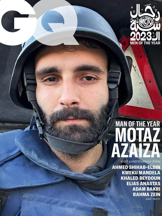 Motaz Azaiza, Jurnalis Palestina