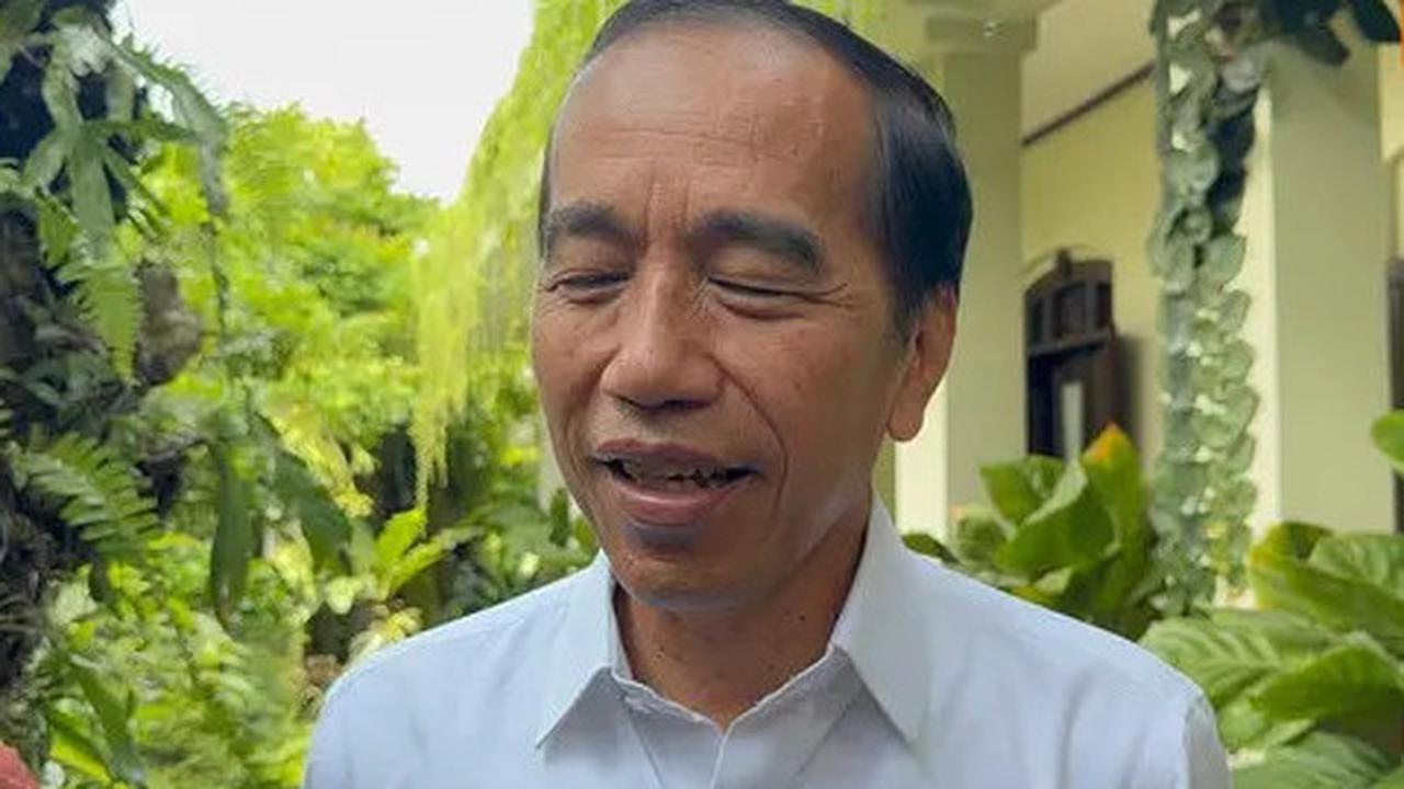 VIDEO: Ekspresi Jokowi Respons Tingkat Kepuasan Prabowo Gibran Lampaui Dirinya: Saya Cek di ...