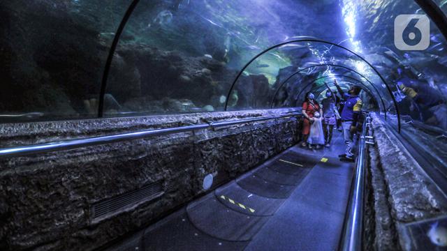 FOTO: PPKM Level 2, Tempat Hiburan Anak Kembali Dibuka