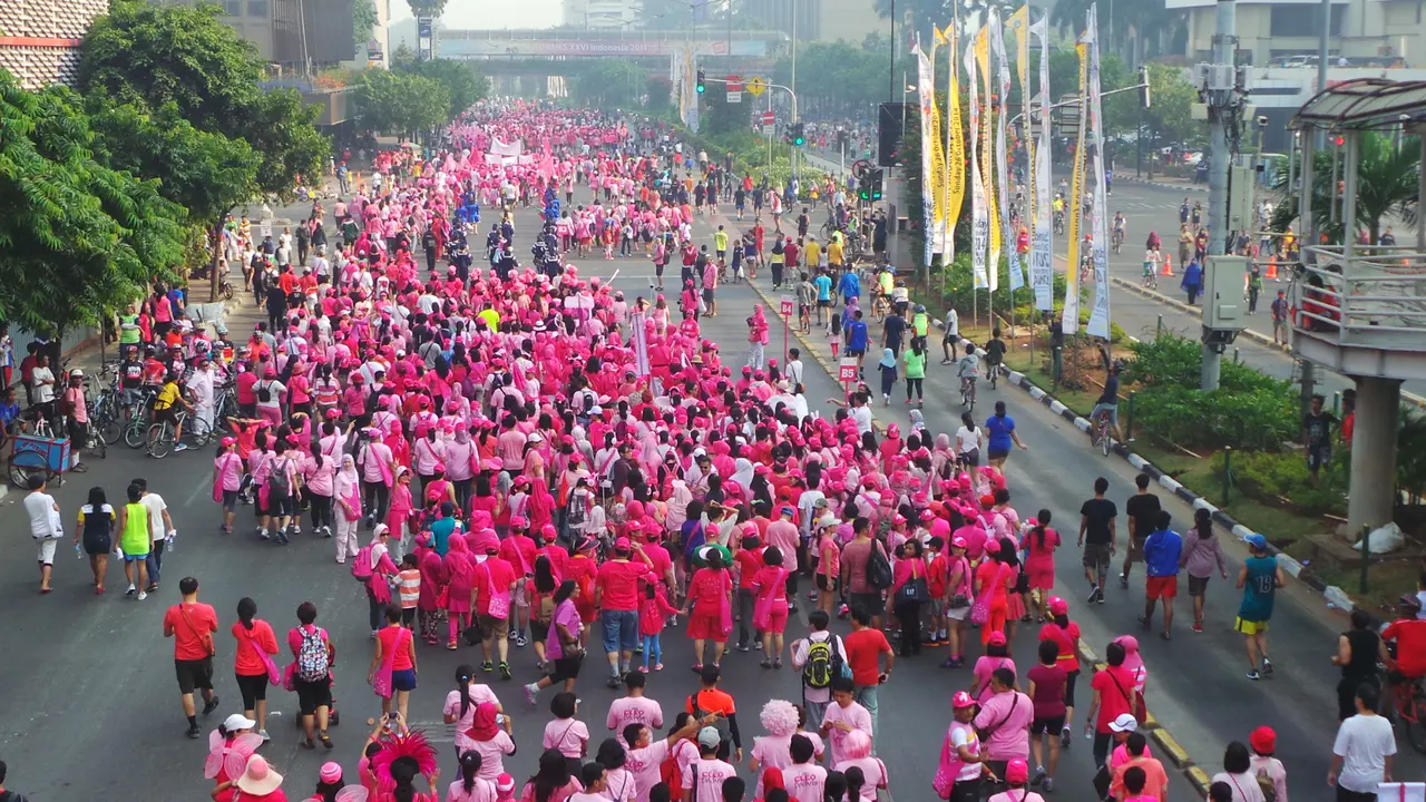 Jakarta Goes Pink