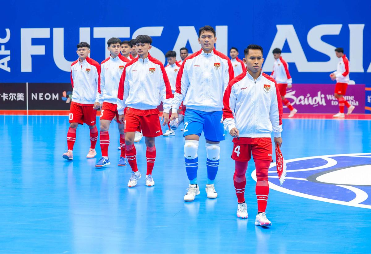 FOTO: Kehadiran Shin Tae Yong Saat Timnas Futsal Indonesia Bungkam Korea Selatan