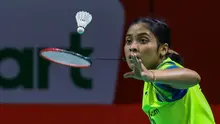 Gregoria Mariska Tunjung saat melawan Akane Yamaguchi di perempat final Kejuaraan Bulutangkis Asia Beregu 2020 di Manila, Filipina, Jumat (14/2/2020). (PBSI)