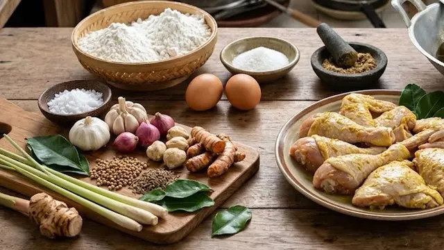 Cara Buat Ayam Kremes yang Renyah (AI Generated)