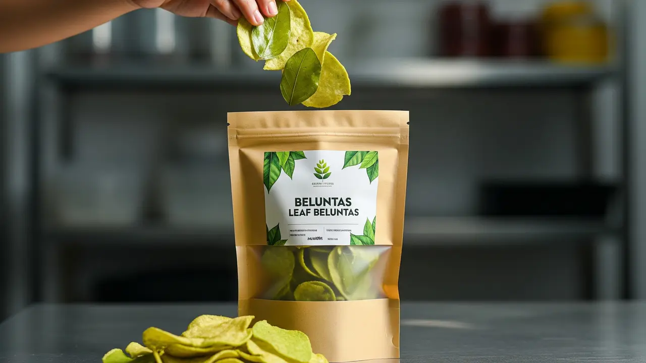 Membuat Keripik Daun Beluntas