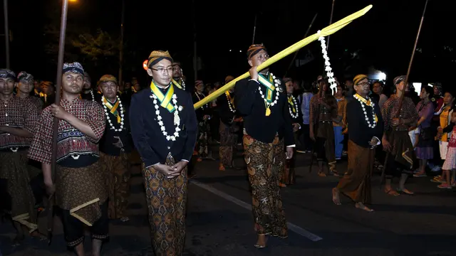 Kirab Malam 1 Sura Pura Mangkunegaran