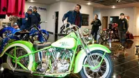 Ttim Suryanation Motorland Ride to USA mengunjungi workdshop Arlen Ness Motorcycles di San Fancisco, Amerika Serikat. (ist)