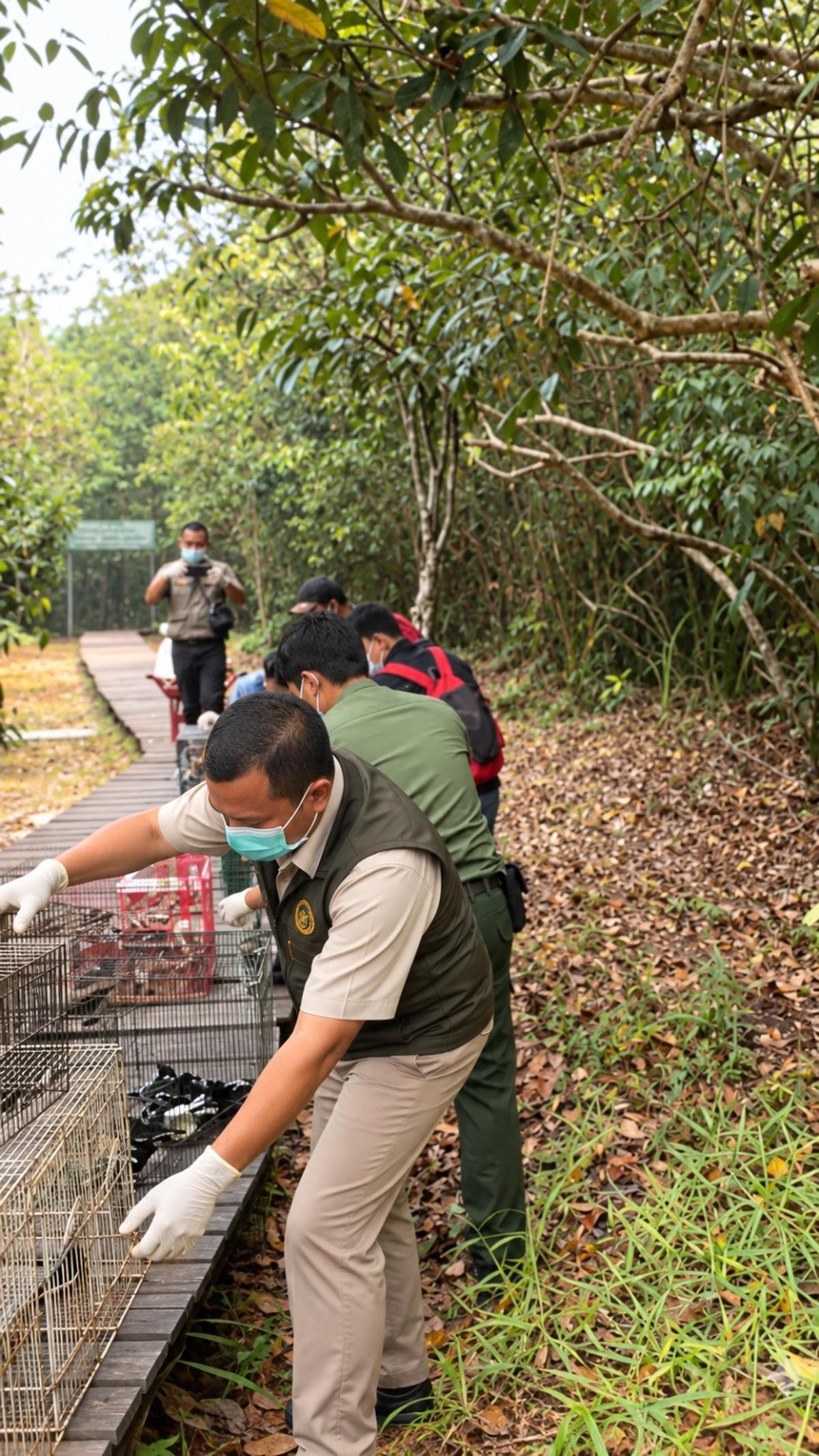 588 Burung Tanpa Dokumen Ditemukan Saat Pemeriksaan KM Kirana di Tanjung Emas