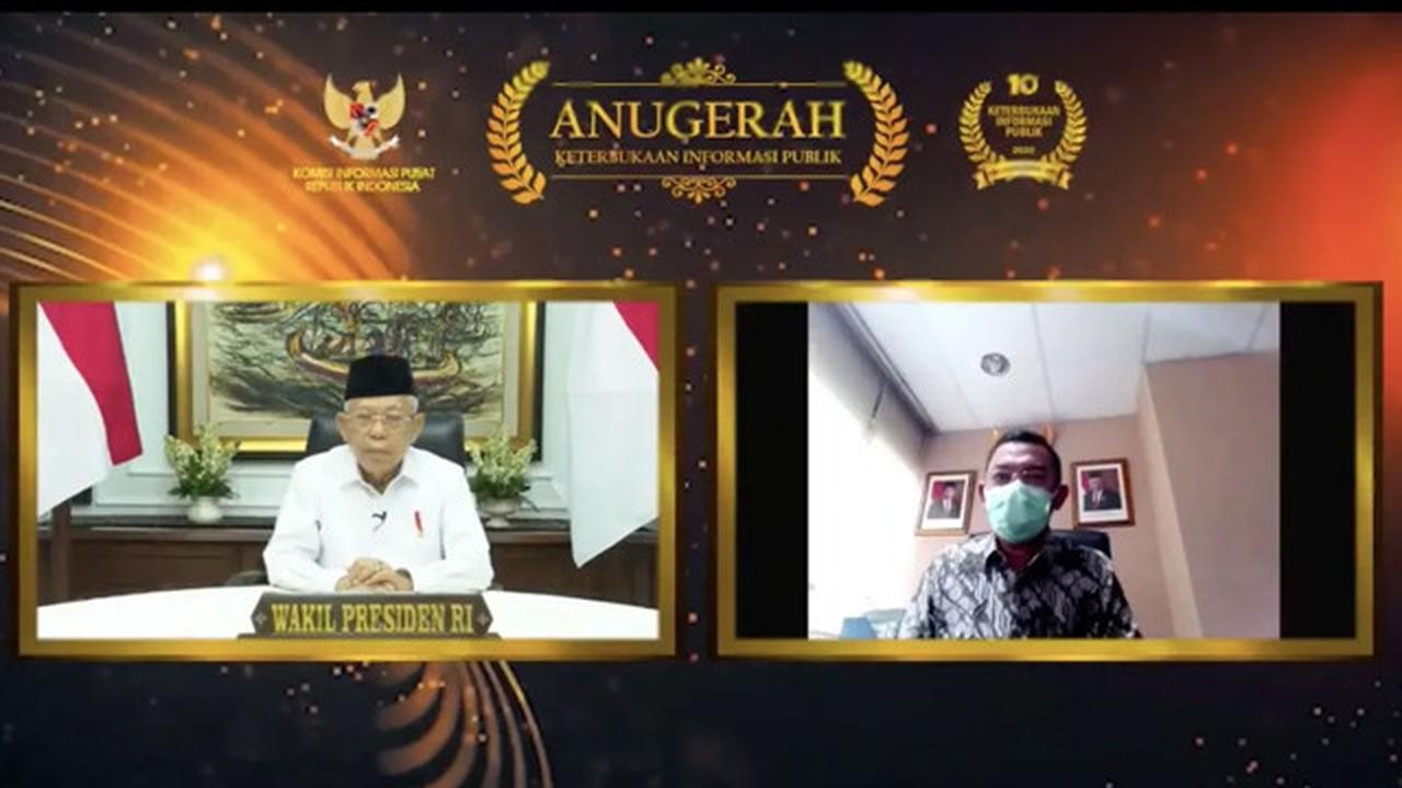 Anugerah Keterbukaan Informasi Badan Publik Tahun 2020.