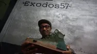 Gally Magido Rangga pebisnis muda asal Kota Bandung pembuat Rock And Roll boots