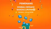 5 Pemenang Beraksi Bareng Liputan6.com Periode 4 - 10 Juni 2020