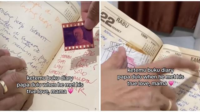 Wanita Ini Bagikan Buku Diary Kisah Cinta Ayah dan Ibunya, Ditulis dengan Detail