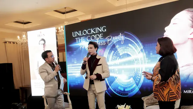 Wajah simetris dan proporsional