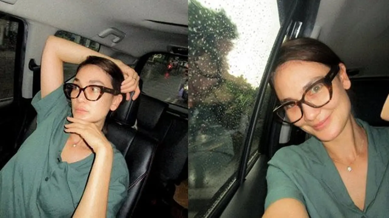 Potret Luna Maya tanpa makeup. (credit:instagram.com/lunamaya)