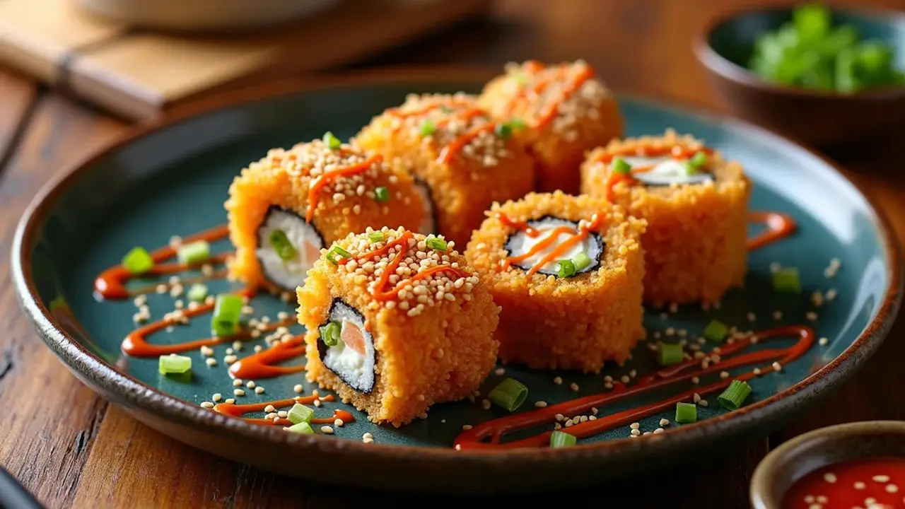 Resep Sushi Geprek