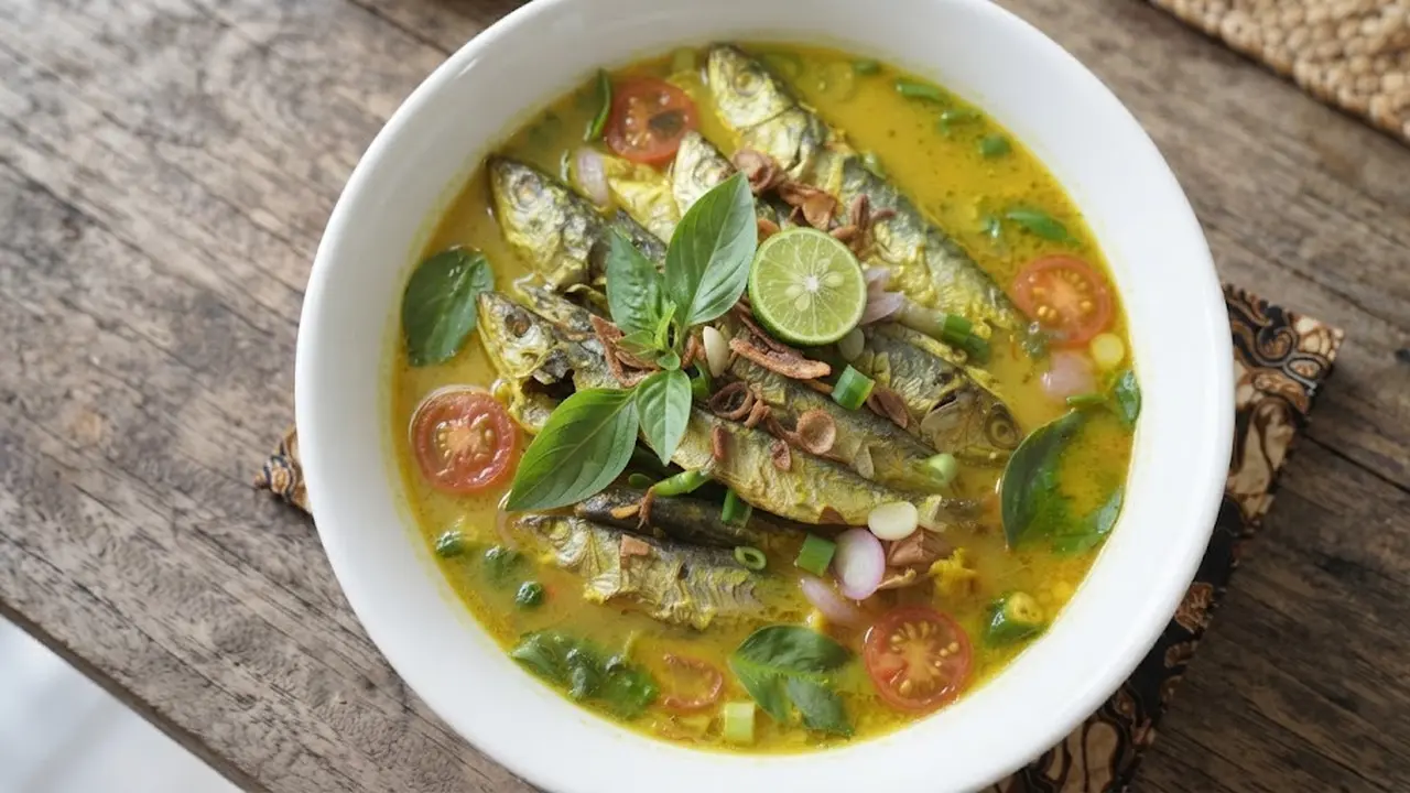 Resep pindang besek kuah kuning kemangi