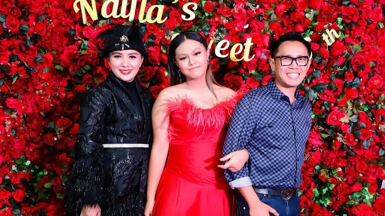 6 Momen Ulang Tahun Nayla Ayu Anak Eko Patrio yang ke-15, Curi Perhatian