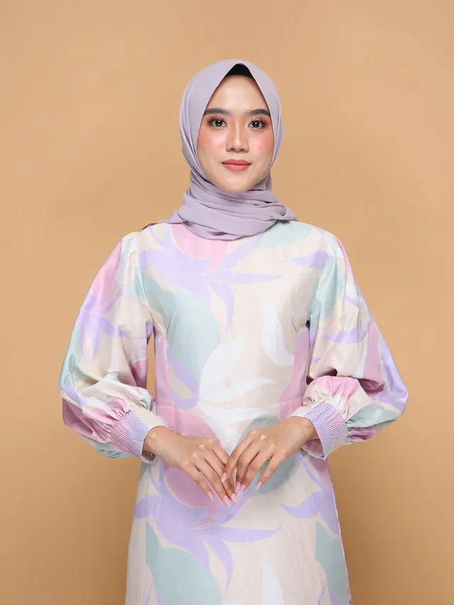 Model Gamis Batik Syar'i Slim Fit tapi Tetap Sopan