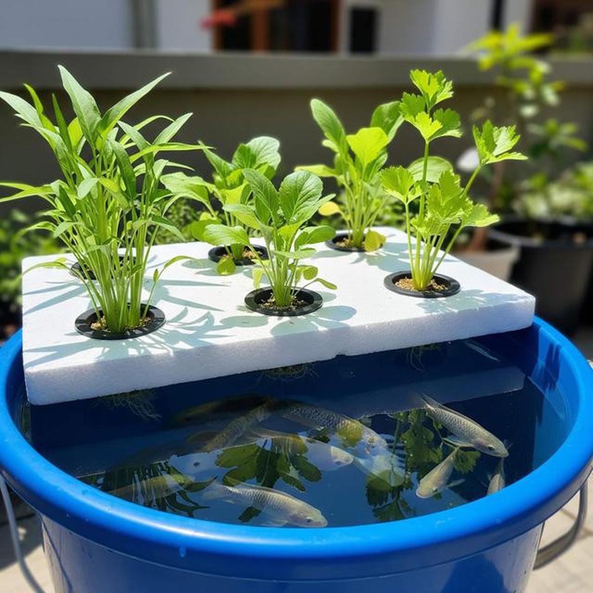 7 Cara Mudah Bikin Aquaponik di Rumah Pakai Ember untuk Pemula