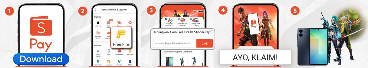 Main FF Makin Seru! Ini 4 Tips Booyah dan Redeem Skin di FFNS 2025 Fall bareng ShopeePay
