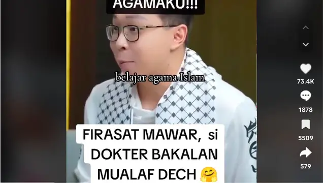Dr Richard Lee Akui Ingin Pelajari Agama Islam, Warganet: Mudah-Mudahan Log In