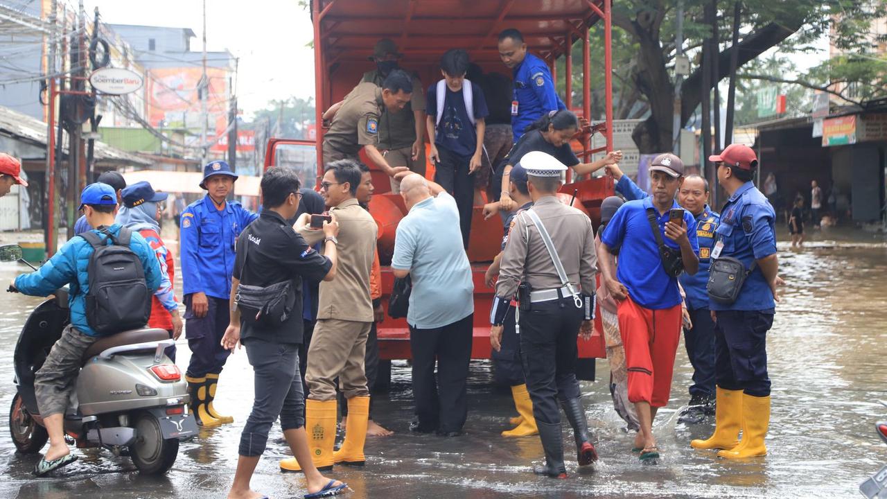 Banjir melanda Kota Tangerang