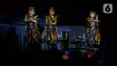 BabyMetal tampil menghibur dengan lagu-lagu keras dan energik. (Liputan6.com/Herman Zakharia)