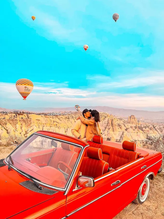 Via Vallen liburan di Turki (Instagram/viavallen)