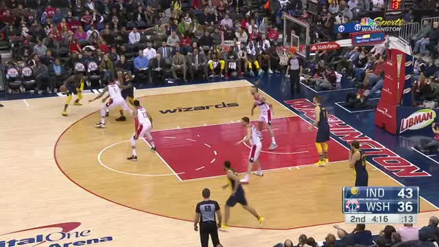 VIDEO : Cuplikan Pertandingan NBA, Pacers 98 vs Wizards 95