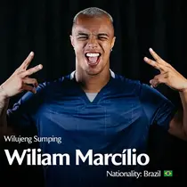 Pemain asing anyar Persib Bandung William Moreira Da Silva Marcilio. (Dok Persib)