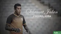 Kiper Persela Lamongan, Choirul Huda, meninggal dunia. (Bola.com/Dody Iryawan)