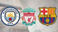 Tim pencetak gol terbanyak: Manchester City, Bayern Muenchen, Atalanta, Barcelona, Liverpool. (Bola.com/Dody Iryawan)
