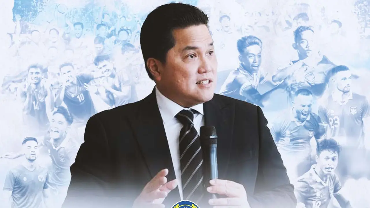 PSSI - Erick Thohir Ketua Umum PSSI Periode 2023-2027