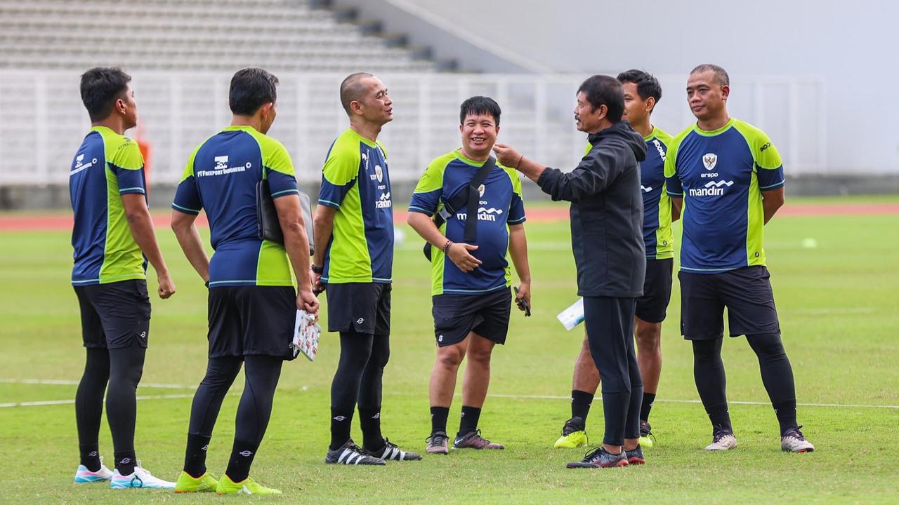 FOTO: Latihan Timnas U-20 Jellang Laga Piala Asia 2025