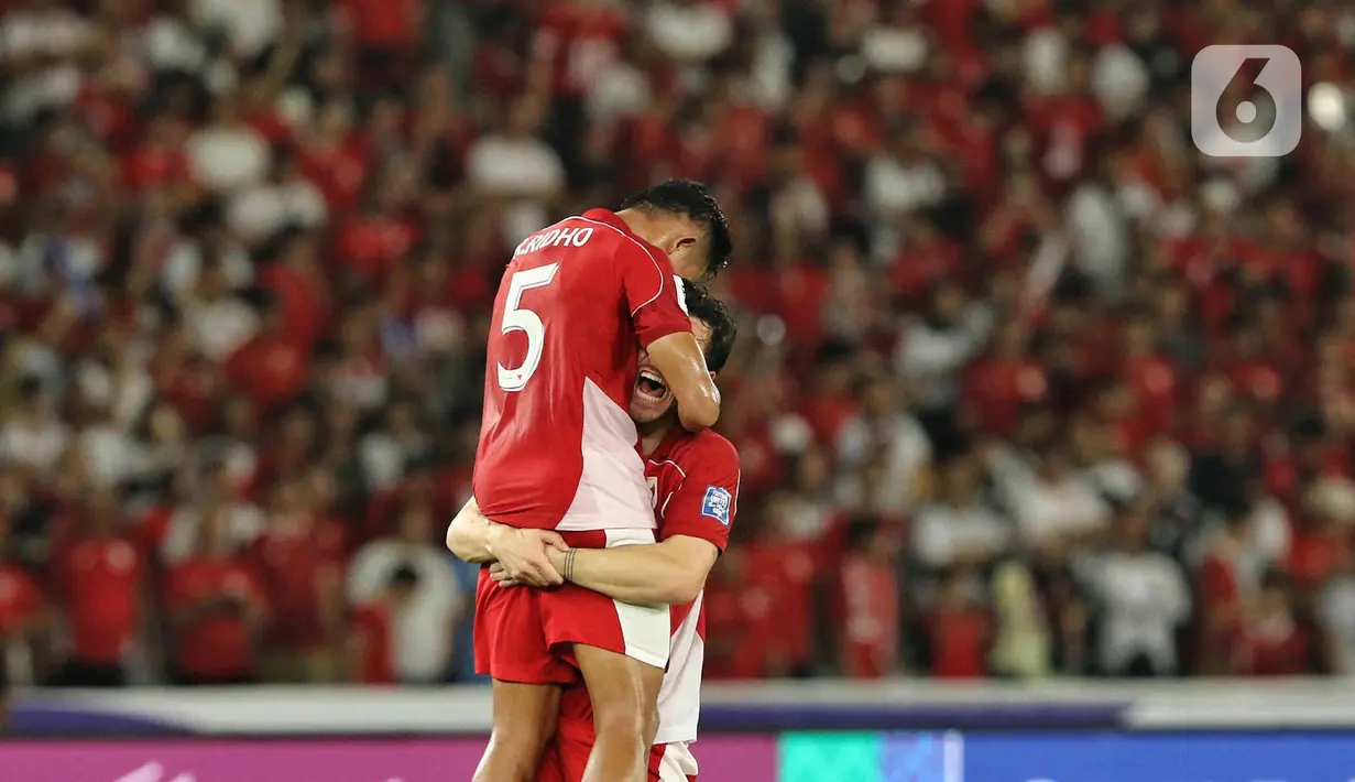 Hingga peluit akhir dibunyikan, skor 1-0 untuk kemenangan Indonesia tidak berubah. (Liputan6.com/Angga Yuniar)