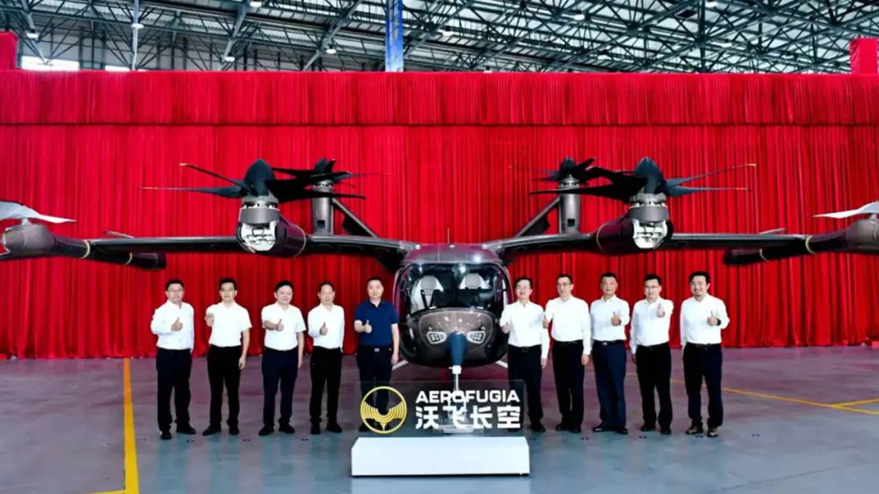 Geely Luncurkan Prototipe Mobil Terbang Pertama eVTOL AE200-100 (ArenaEV)