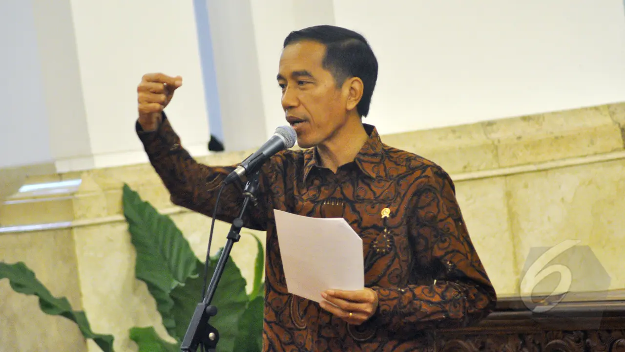 Presiden Joko Widodo Saksikan Penandatangan MoU SDA