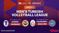 Jadwal dan Live Streaming Liga Voli Turki di Vidio Tengah Pekan Ini. (Sumber : dok. vidio.com)