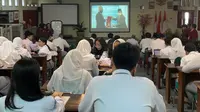 Unhan menggelar sosialisasi bela negara di SMAN 8 Jakarta. (Ist)