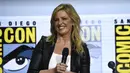 Sarah Michelle Gellar di Comic Con 2022. (Foto: Richard Shotwell/Invision/AP)